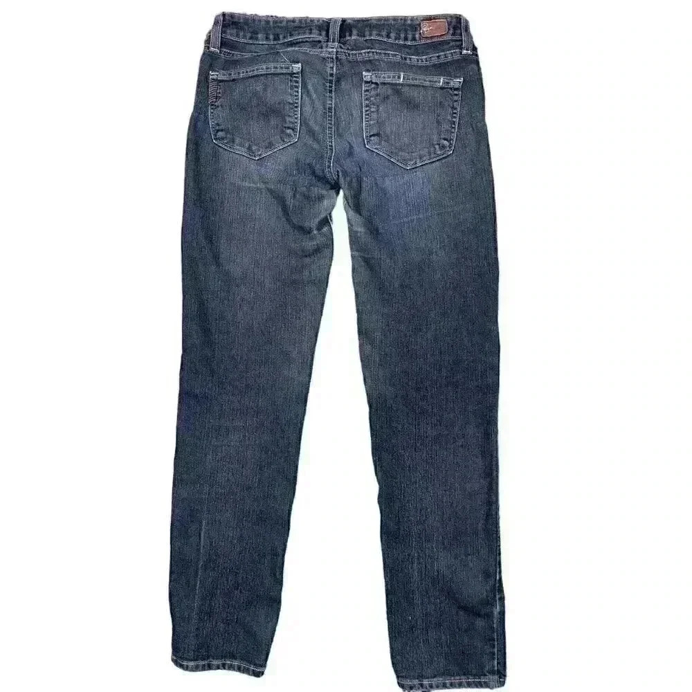 Paige Women's Peg Skinny Jeans Medium Wash SIZE-27 - Picture 5 of 7